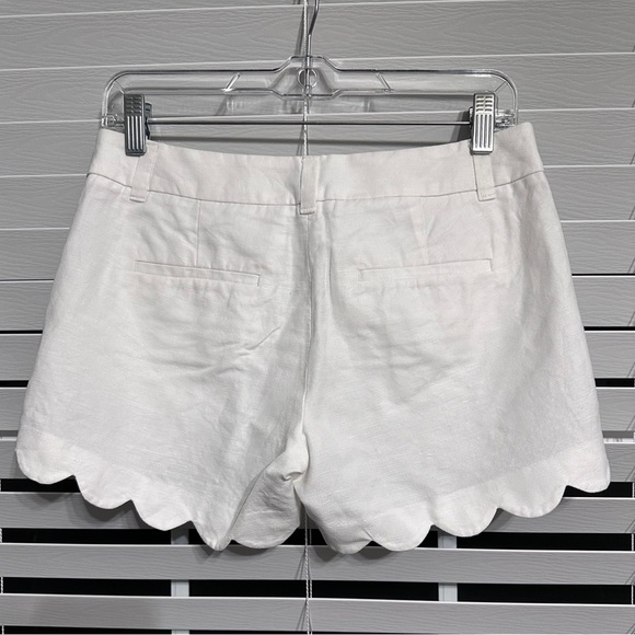 🛍️ J Crew Scalloped-hem shorts Size 0 - Picture 3 of 7